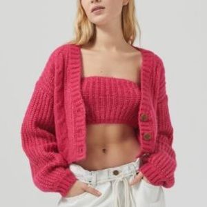 🪞 knit cardigan set